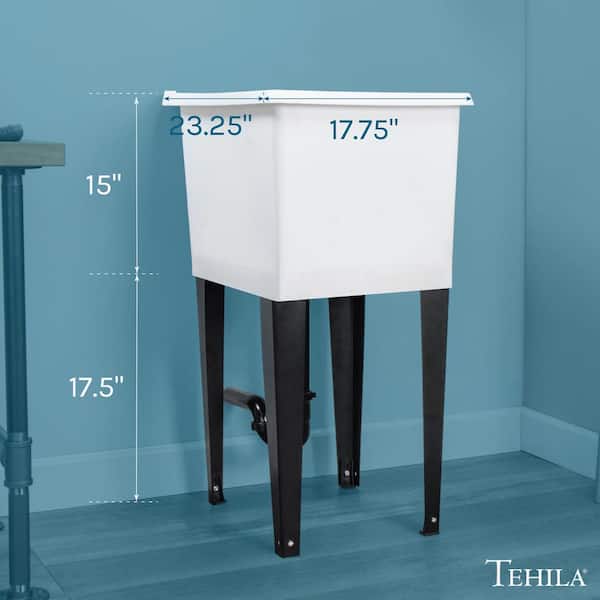 TEHILA 17.75 in. x 23.25 in. Thermoplastic Freestanding