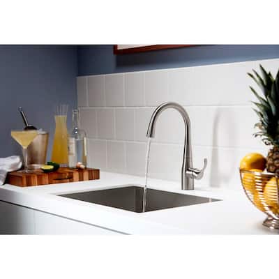 Simplice Single-Handle Bar Faucet in Vibrant Stainless