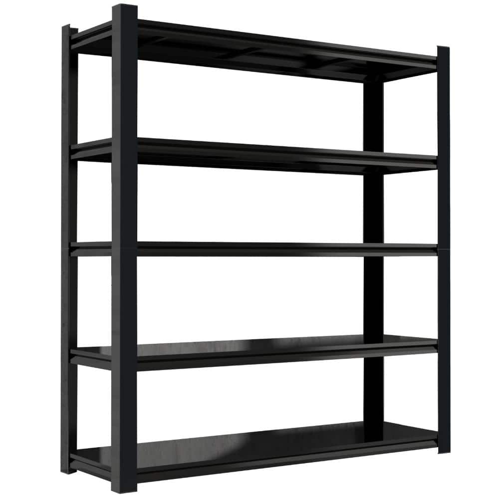 "Industrial 5-Tier Steel Shelving, Waterproof, 72"" Tall, Garage/Pantry/Warehouse" price history on PriceWatchPro