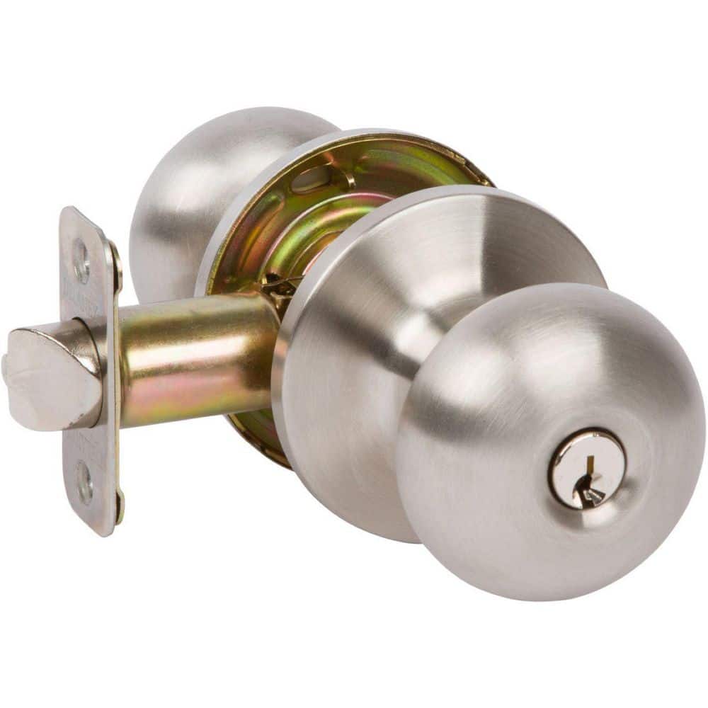 Delaney Olivia Entry Door Knob in Satin Stainless Steel price history on PriceWatchPro