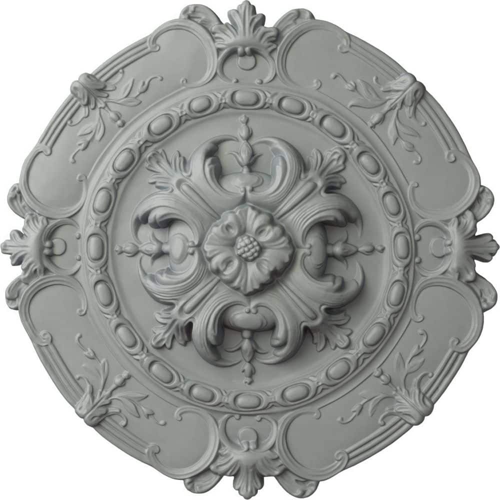 Ekena Millwork 23 1/2"OD X 3 7/8"ID X 1"P Bristol Ceiling Medallion (Fits Canopies Up To 3 7/8 - View #6