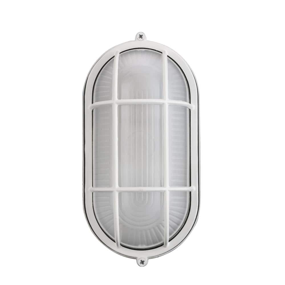 Aria White Frosted Glass Wall Mount Light Fixture
