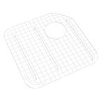 Wire Sink Grid for 6337, 6327 and 6317 Large Left-Hand Bowl and 6339 Large Right-Hand Bowl Kitchen Sinks in White