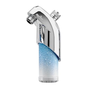 Twist Off Universal Shower Water Filtration System in Chrome