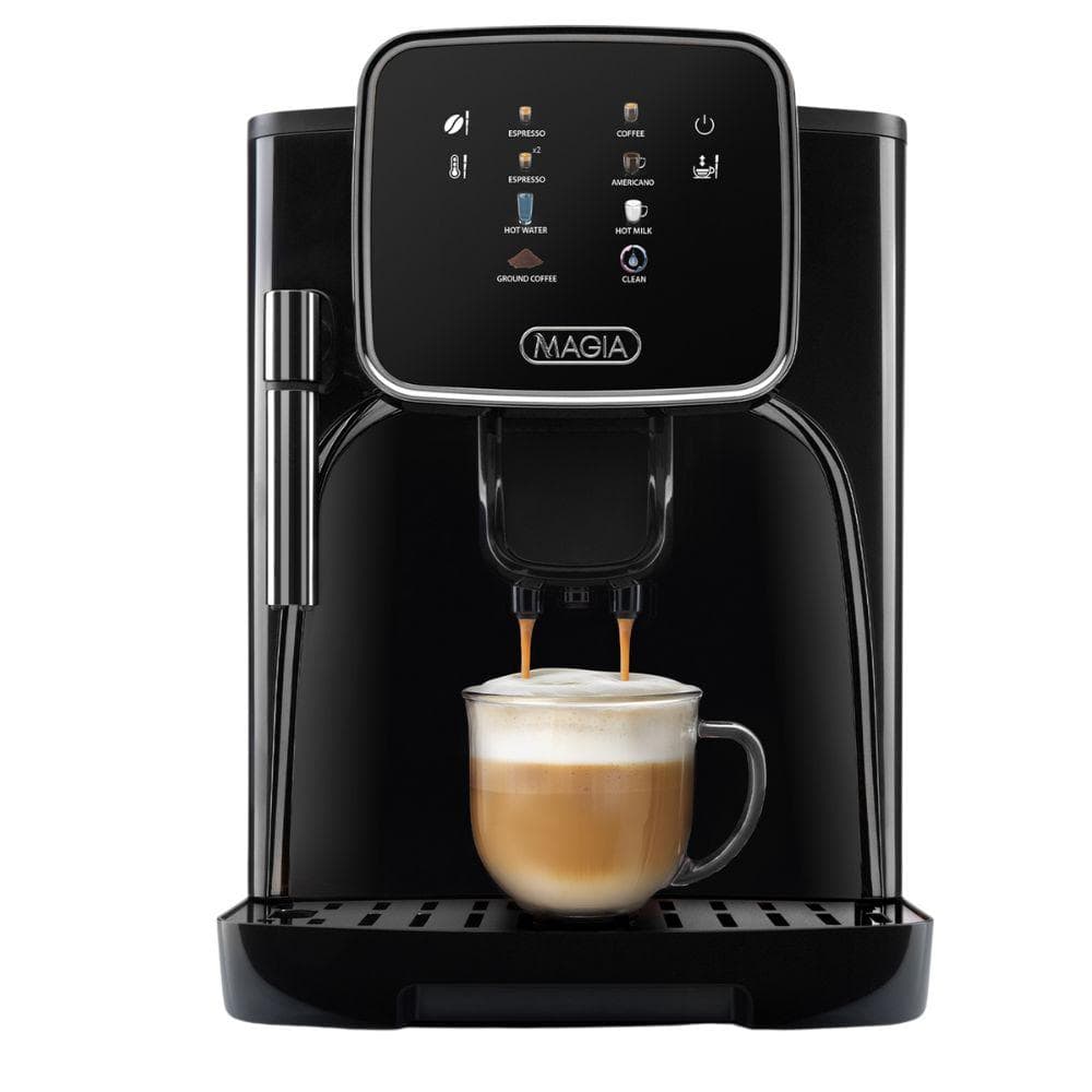 Magia Clasica 2-Cup Black Black Fully Automatic Espresso Machine-With Grinder price history on PriceWatchPro