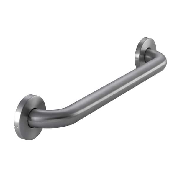 Glacier Bay 18 in. x 1-1/4 in. Concealed Screw ADA Compliant Grab Bar in Brushed Stainless Steel