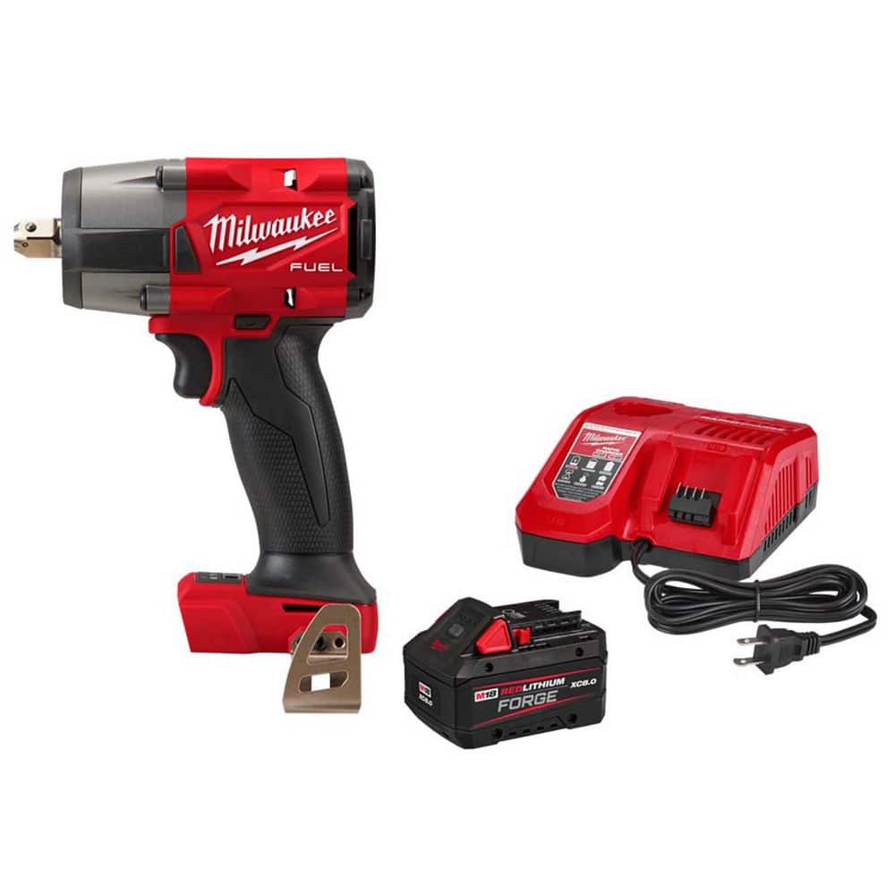 M18 FUEL GEN-2 18V Lith-Ion Brushless Cordless Mid Torque 1/2 in. Impact Wrench w/ FORGE 8. 0Ah Battery & Charger price history on PriceWatchPro