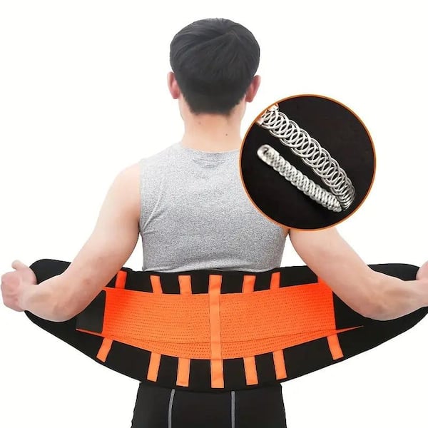 Wellco Medium Breathable Light Lower Back Brace Waist Trainer Belt