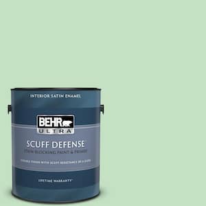 BEHR ULTRA 1 gal. #BWC-30 Diamonds Therapy Extra Durable Satin Enamel  Interior Paint & Primer 775001 - The Home Depot