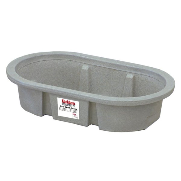 Unbranded 4 ft. x 2 ft. x 2 ft. Round-End Poly Stack Tank