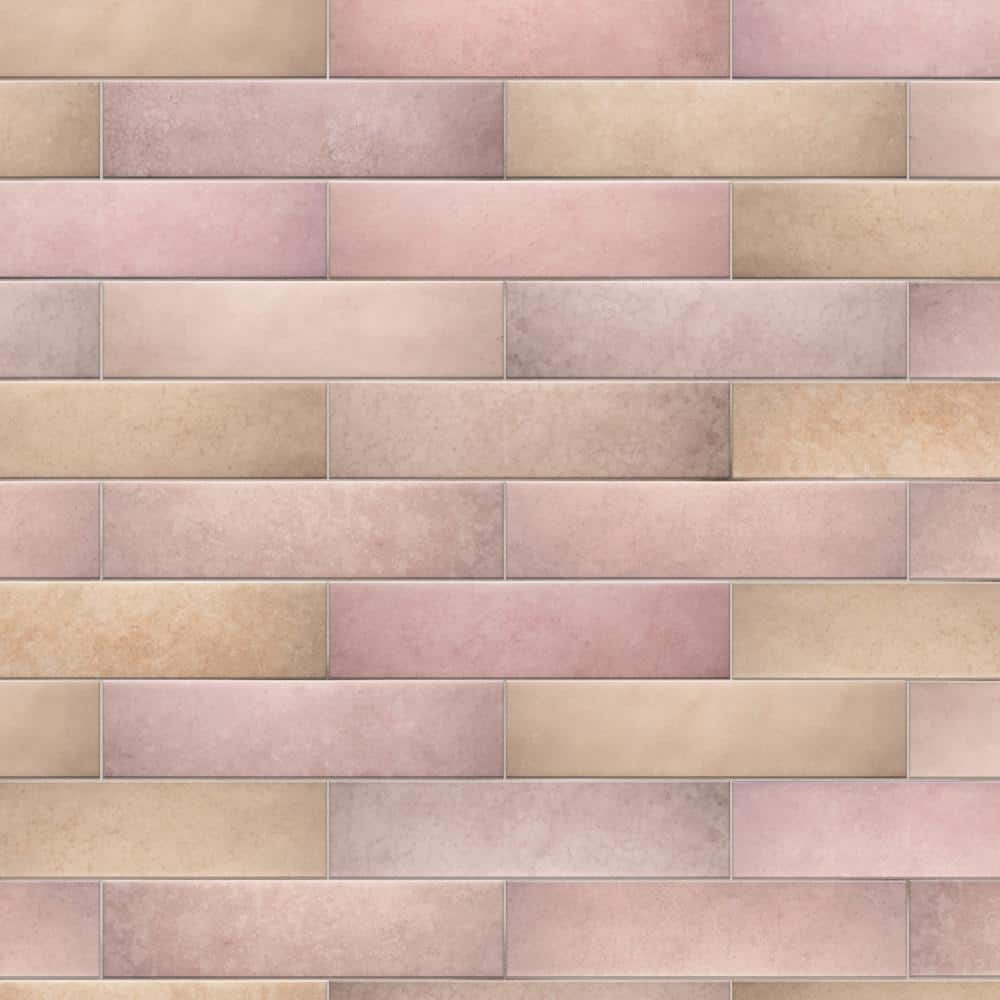 Heritage Rose 2.3/8 in. x 9. 5/8 in. Porcelain Floor and Wall Tile (5.78 sq. ft. /Case) price history on PriceWatchPro