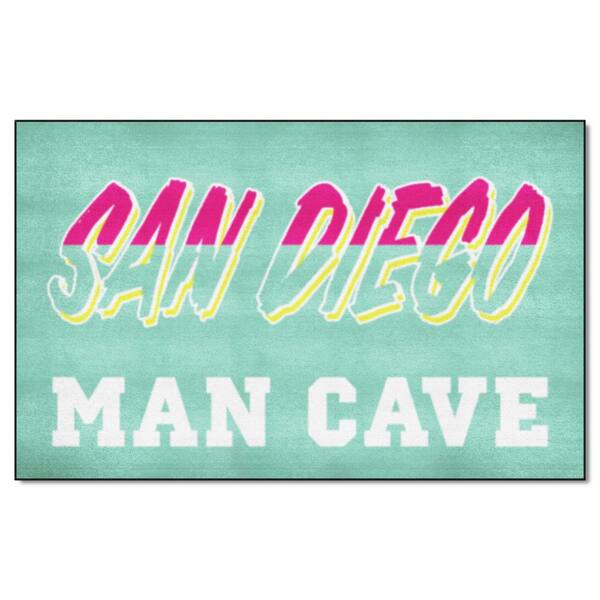 FANMATS San Diego Padres Man Cave Ulti-Mat Rug - 5ft. x 8ft.