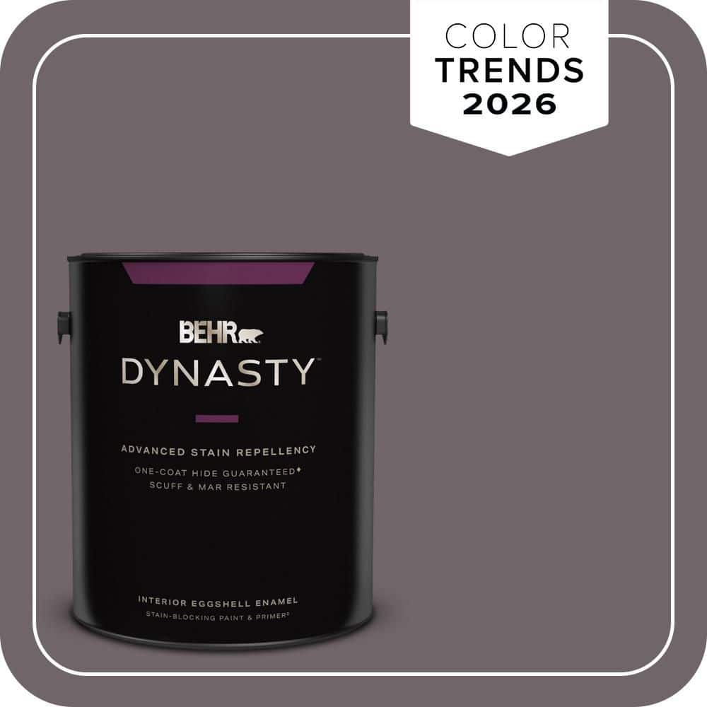 1 gal. #N570-5 Curtain Call Eggshell Enamel Interior Stain-Blocking Paint & Primer price history on PriceWatchPro