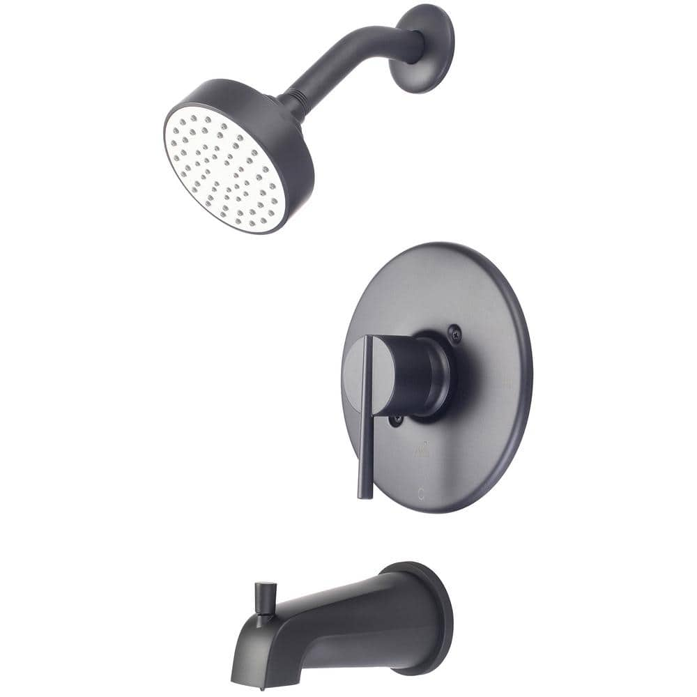 Olympia Faucets i2v 1-Handle Wall Mount Tub and Shower Faucet Trim Kit ...