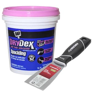 Drydex 16 oz. Spackling Paste with Husky 2 in. putty knife