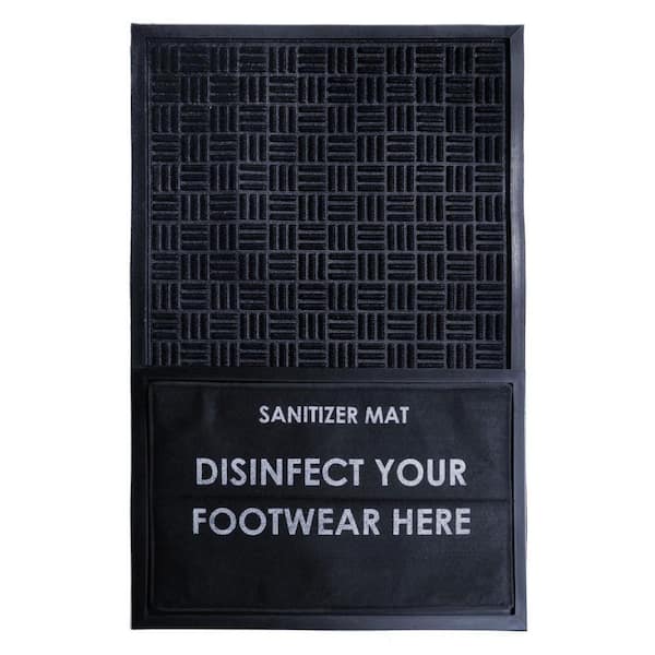  Disinfecting Sanitizing Floor Entrance doormats， Disinfection  Doormat Entry Rug Shoe sanitizer, Shoe Tray for entryway Indoor，Indoor  doormats (Grey, S: 17x31inch (45x80cm)) : Home & Kitchen