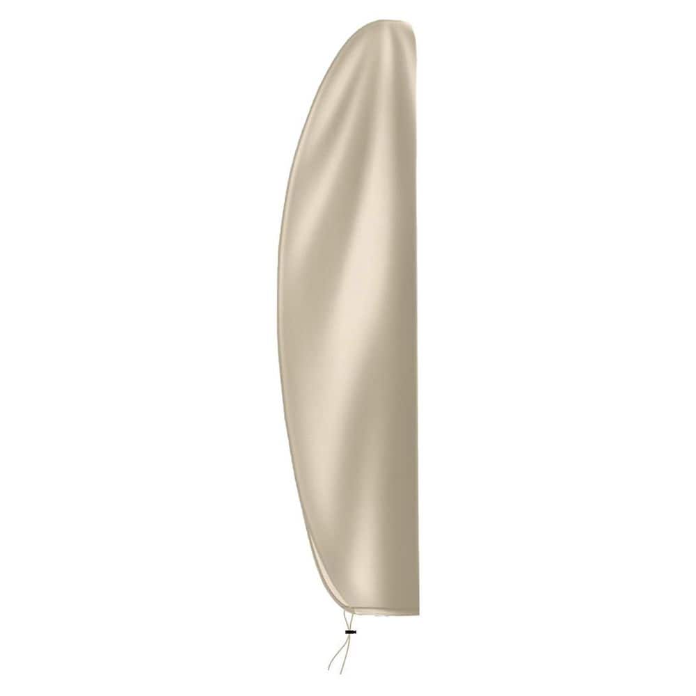 Patio Cantilever Umbrella Cover Waterproof Oxford Fabric with Zipper for 9 to 14 ft Offset Umbrella Khaki price history on PriceWatchPro