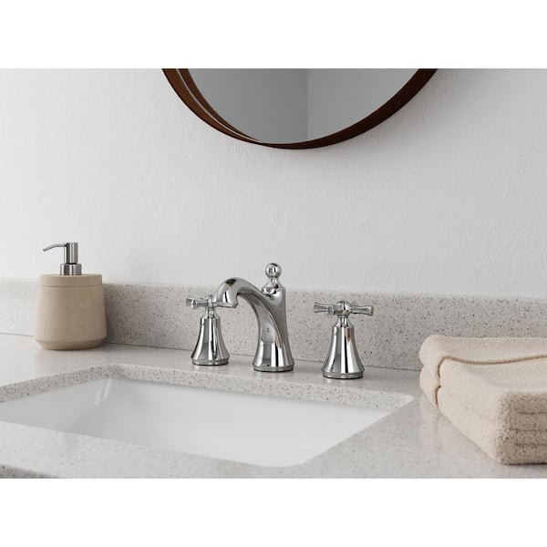 Fontaine Chrome Widespread Bathroom Sink Faucet FF-NHVW8 New, Open Box.  6615699914770