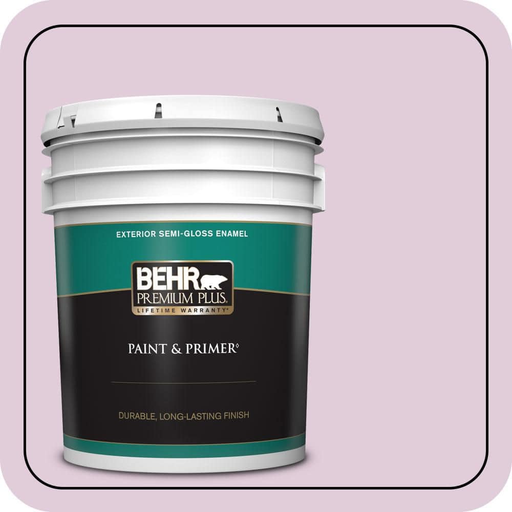 5 gal. #M110-2 Cassia Buds Semi-Gloss Enamel Exterior Paint & Primer price history on PriceWatchPro