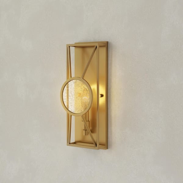 Progress Lighting Cumberland 14.62 in. 1-Light Aged Bronze Modern Farmhouse Wall Bracket Dining Rooms, Great Rooms and Bathrooms