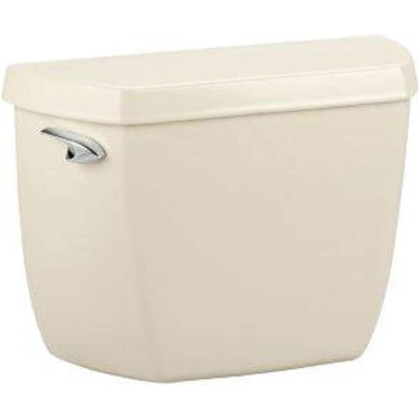 KOHLER Wellworth Classic 1.6 GPF Single Flush Toilet Tank Only in Almond