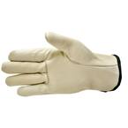 Premium Genuine Grain Cowhide X-Large Leather Gloves (3-Pair)