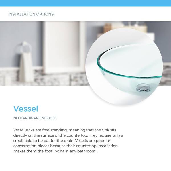 Mr Direct Double Layer Glass Vessel Sink In Black And Red 606 The Home Depot