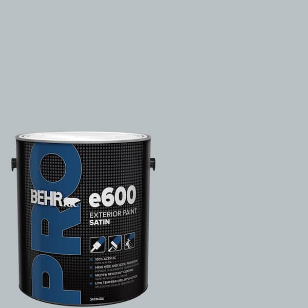 1 gal. #750E-3 Skyline Steel Satin Exterior Paint
