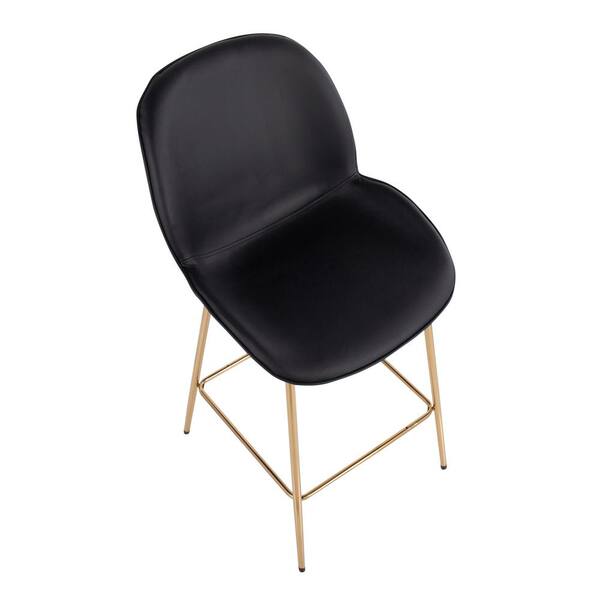 Siena black bar discount chair