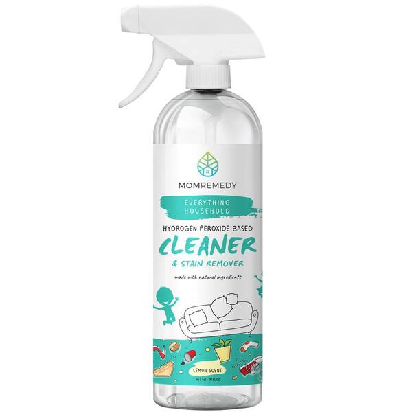 Momremedy 24 Oz Everything Household Nontoxic Eco Friendly Hydrogen Peroxide Based Cleaner And Stain Remover Mr H2 The Home Depot