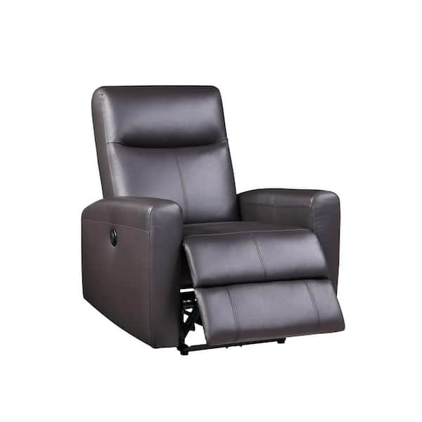 slimline leather recliners