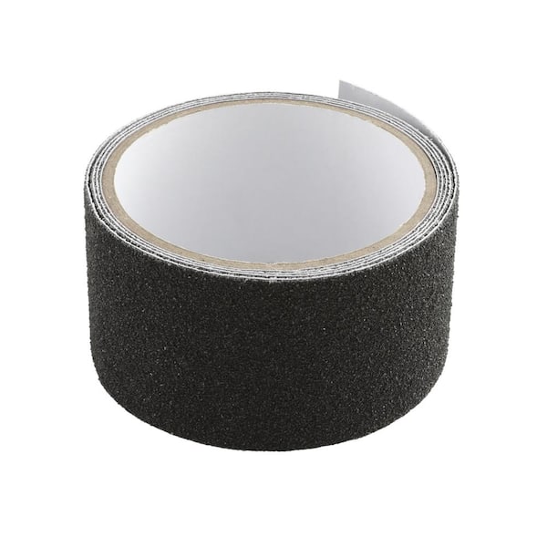 Anti Slip Tape, 12 Inch x 30 Ft Roll, Safe Way Traction, 80 Grit, Non Skid  Tread Tape, Black