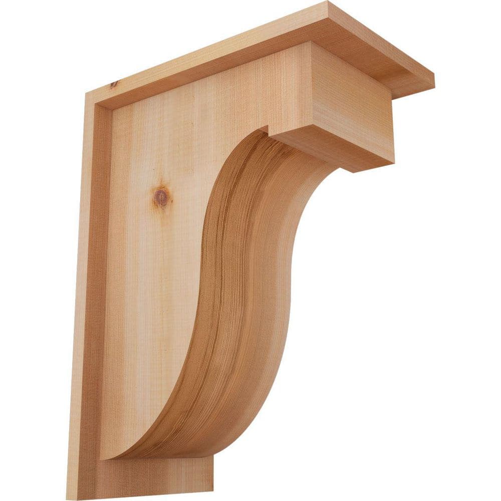 7-1/2 in. x 12 in. x 16 in. Western Red Cedar Del Monte Smooth Corbel with Backplate price history on PriceWatchPro