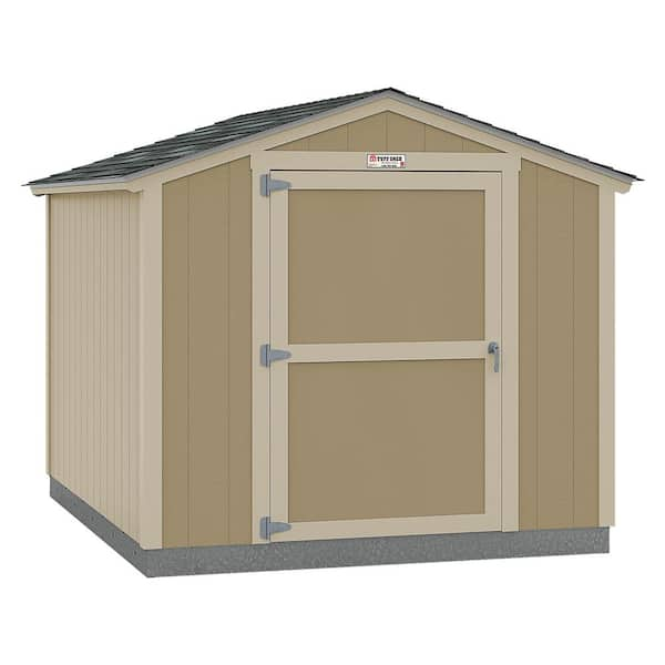 Professionally Installed Tahoe Series Sierra 8 ft. x 10 ft. Primed Wood Storage Shed 6 ft. High Sidewall (80 sq. ft.)