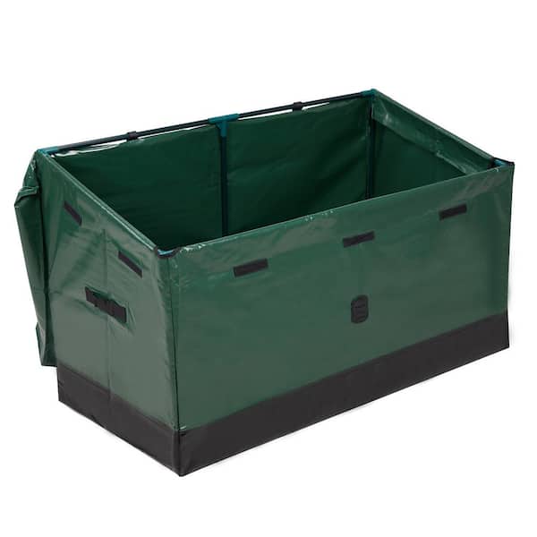 130 Gal. Portable Waterproof Green PVC Deck Box