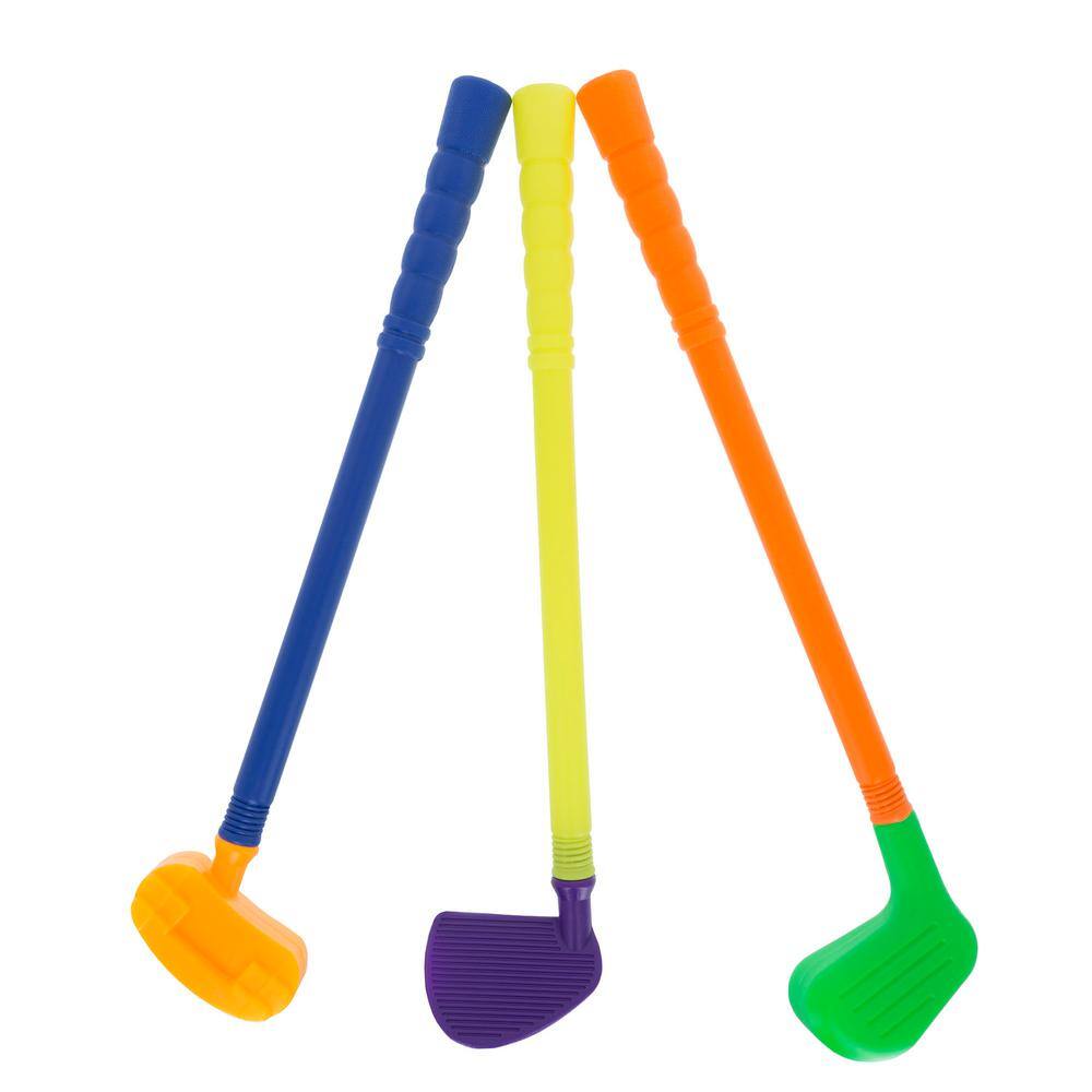 Colorful Toddler Golf Play Set with Carry Bag