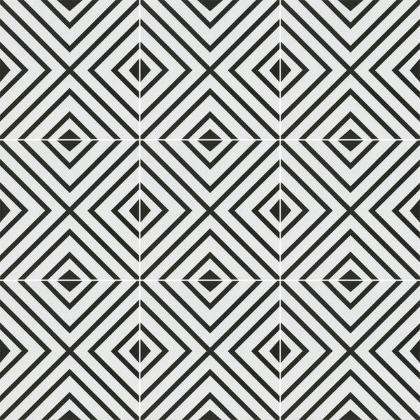 Modena 8 in. x 8 in. Matte Porcelain Floor and Wall Tile Take Home Tile Sample