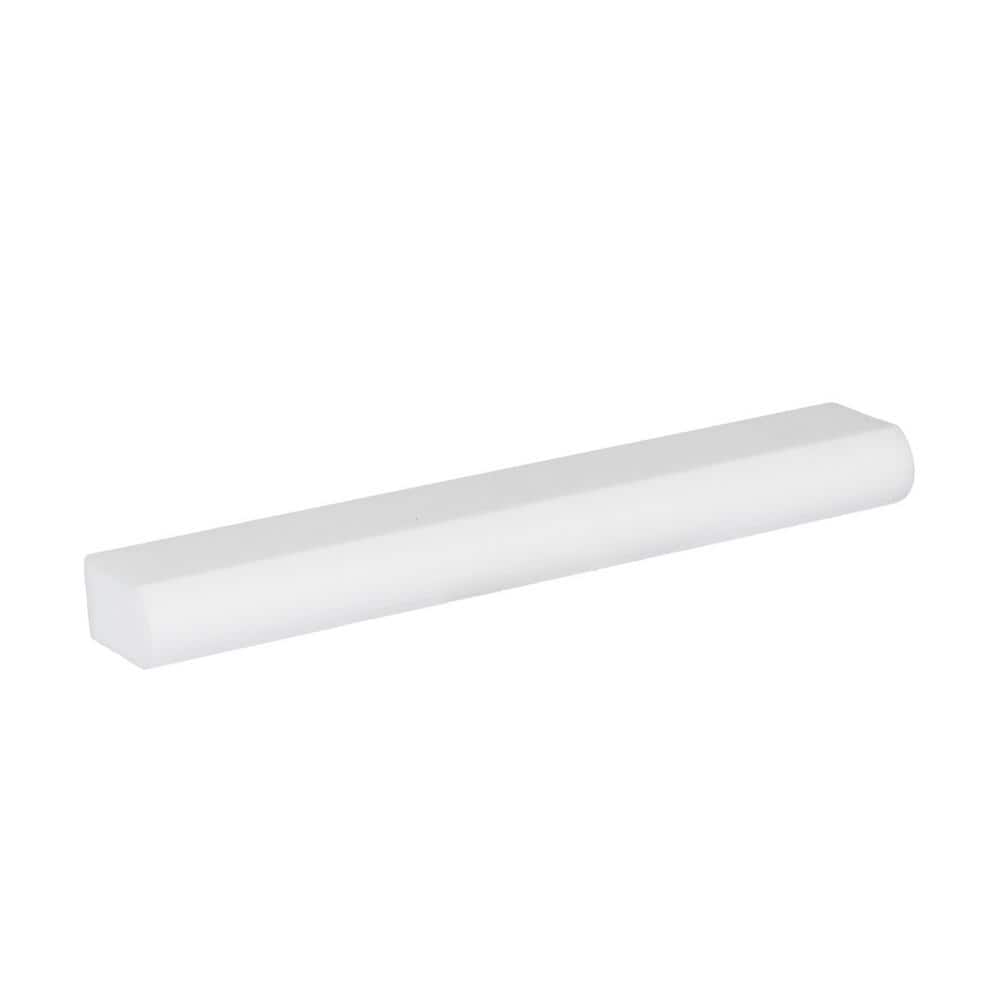 3/8 in. D x 1/2 in. W x 4 in. L. Ribbon Primed White Plain Polystyrene Moulding Sample price history on PriceWatchPro