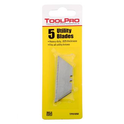 ToolPro Drywall Utility Knife Blades (100-Pack) TP01060