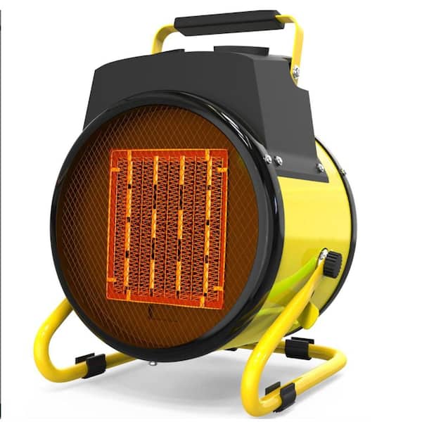 1500W Outdoor Electric Space Heater w Overheat Protection & Fast Heating, Portable Garage Heater for Patio Garage Office