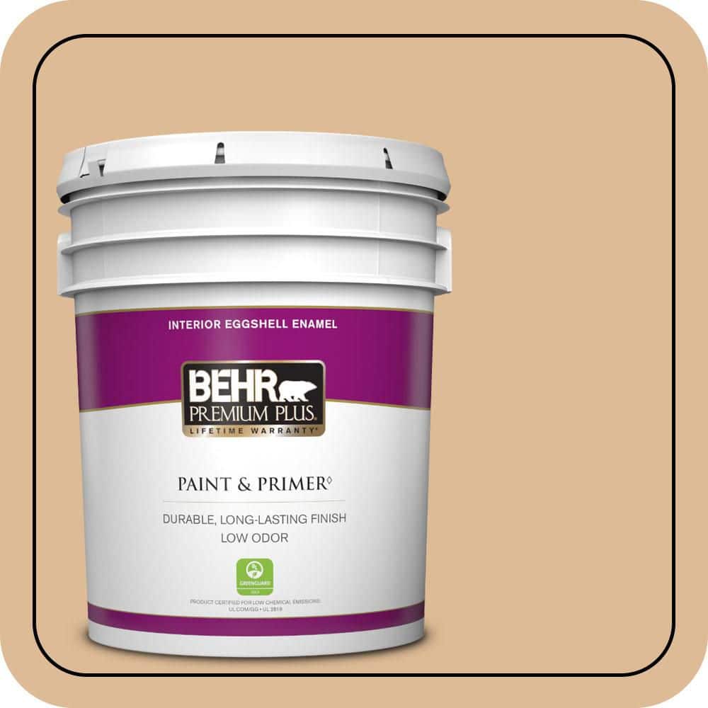 5 gal. #PMD-69 Jute Eggshell Enamel Low Odor Interior Paint & Primer price history on PriceWatchPro