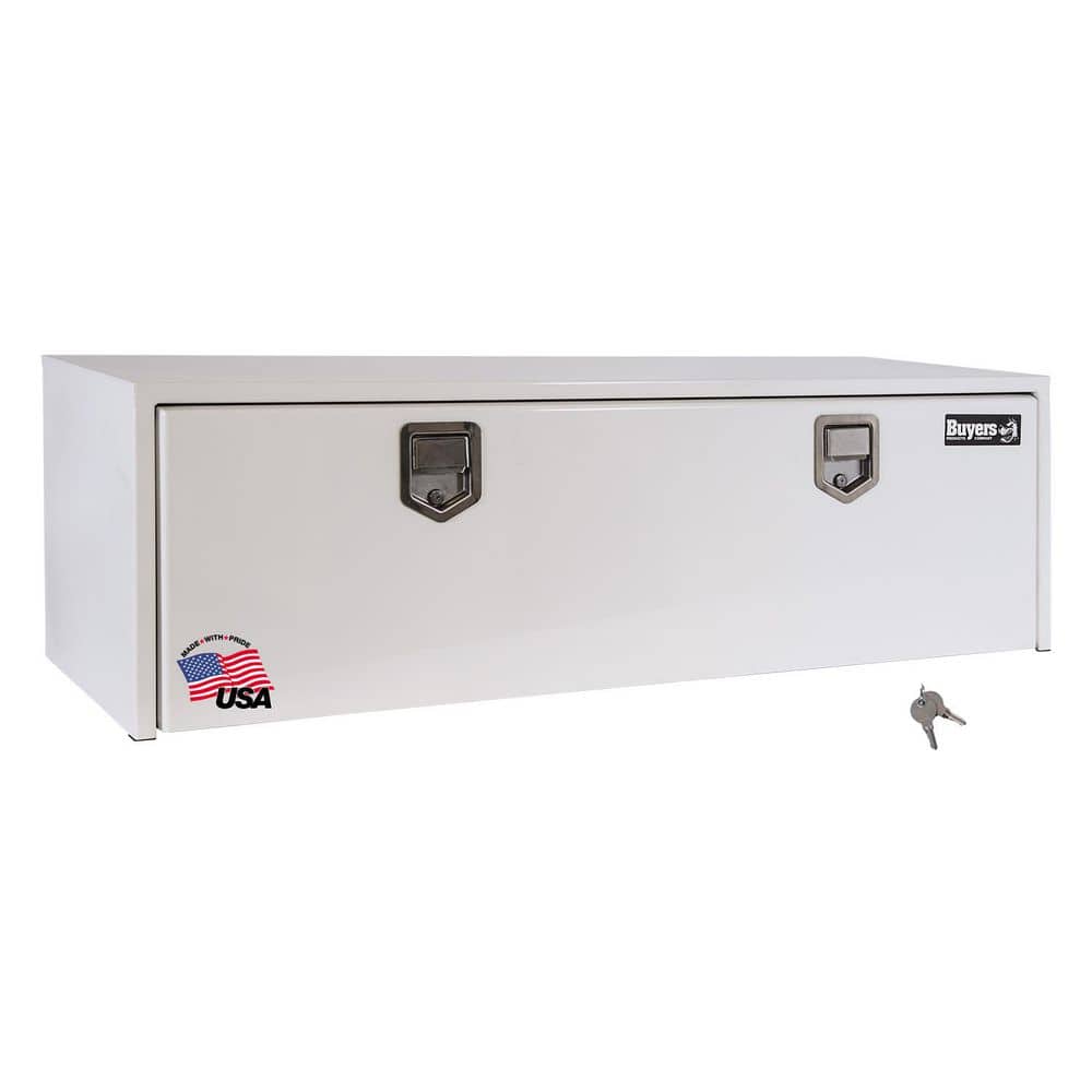 18 in. x 18 in. x 60 in. White Steel Underbody Truck Tool Box price history on PriceWatchPro