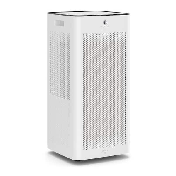 Medify MA-112 PRO Air Purifier Console with H13 True HEPA Filter, 2205 sq. ft. Coverage, 99.9% Removal, White, 1-Pack