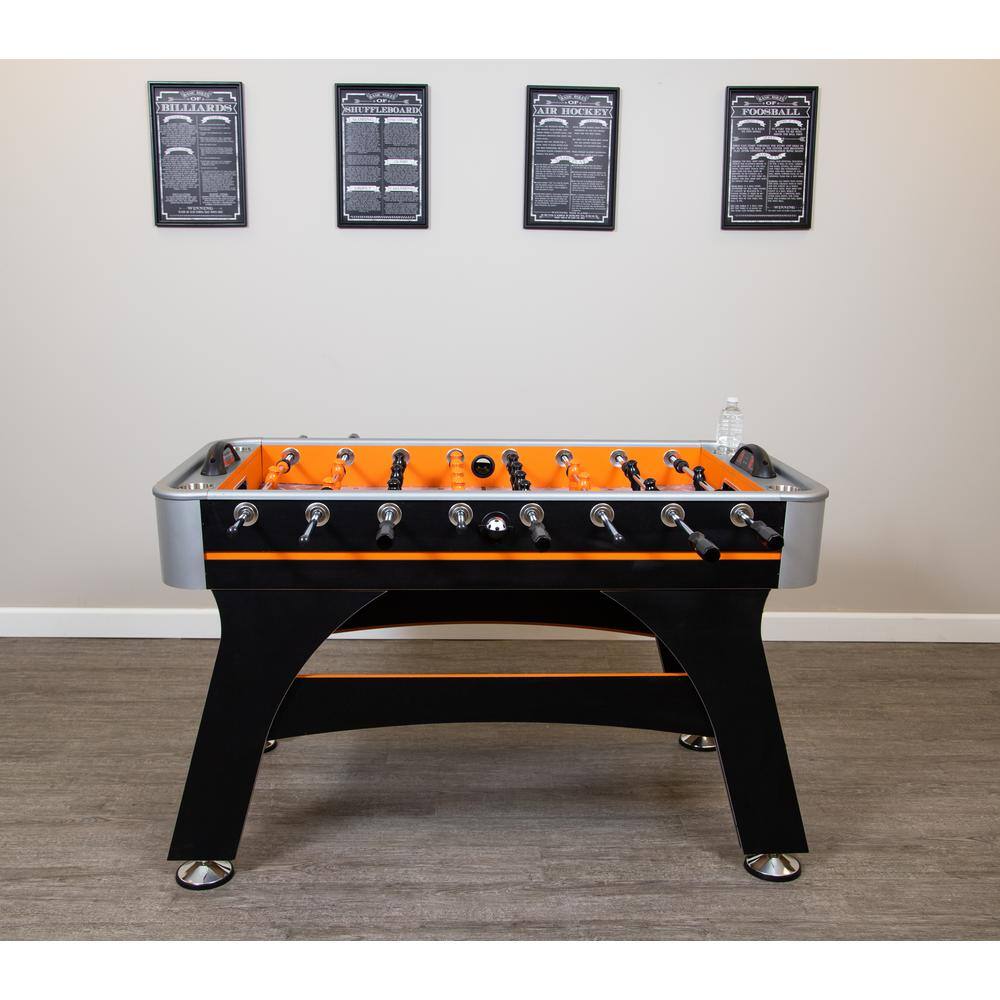 Black Framed Foosball Game Rules Wall Art