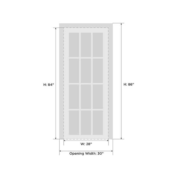 2884-Lumen 30-Watt White LED Wall Pack Light