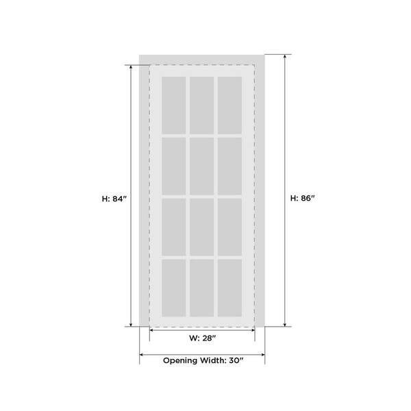 2884-Lumen 30-Watt White LED Wall Pack Light