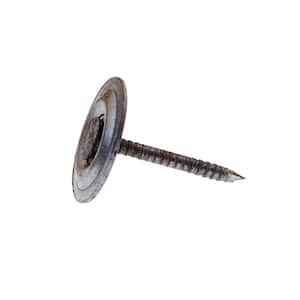 #12 x 1-1/4 in. Metal Round Cap Roofing Nails (30 lb.-Pack)