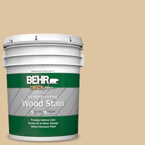 5 gal. #320E-3 Riviera Sand Solid Color Waterproofing Exterior Wood Stain