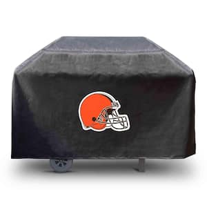 NFL-Cleveland Browns Rectangular Black Grill Cover - 68 in. x 21 in. x 35 in.