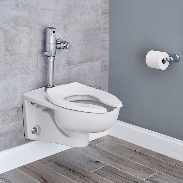 Afwall FloWise 1.25 to 1.6 GPF Elongated Top Spud Toilet Bowl Only in White
